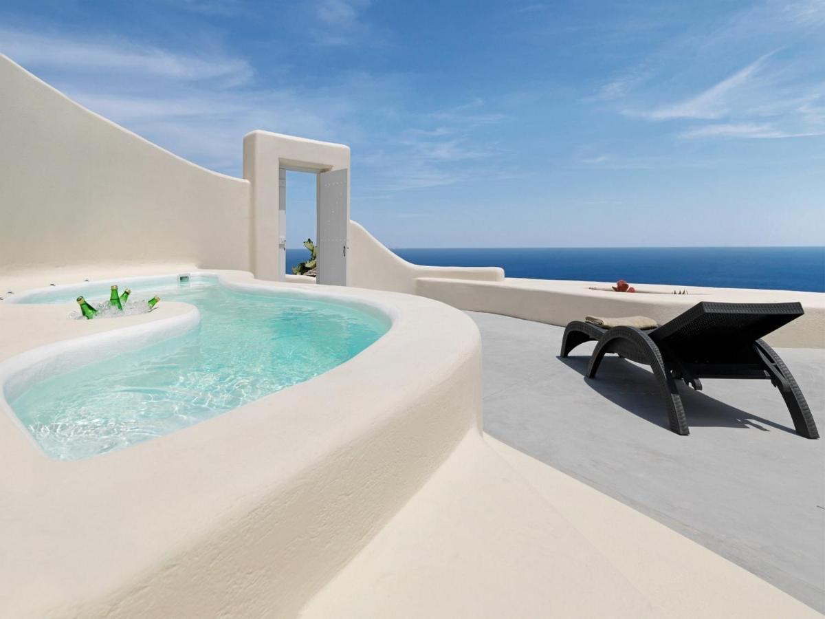 Dome Santorini Resort Imerovígli Rom bilde